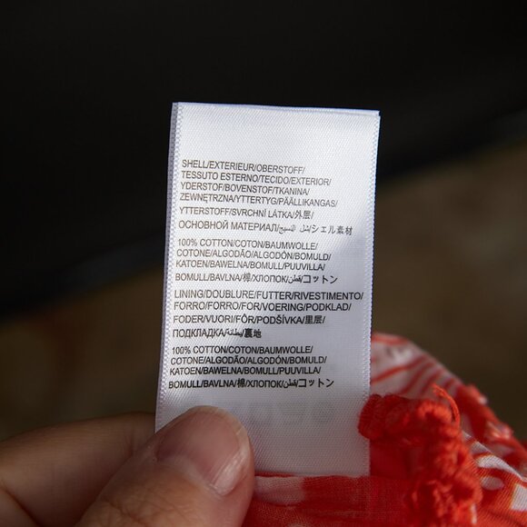 FARM Rio Orange Neon Jungle Mini Bohemian Skirt Women's Medium - Picture 7 of 7